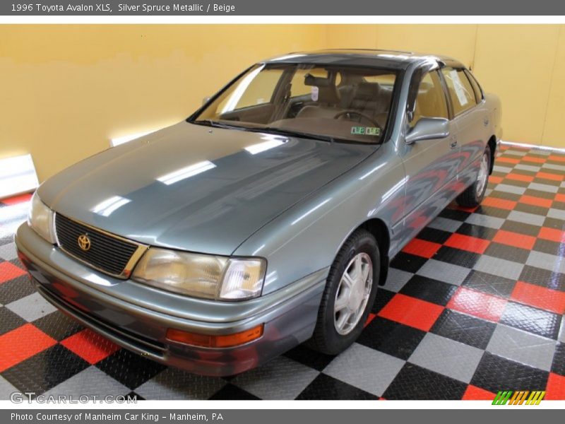 Silver Spruce Metallic / Beige 1996 Toyota Avalon XLS