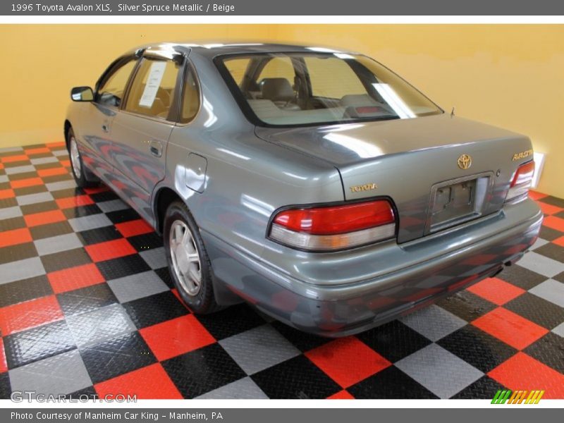 Silver Spruce Metallic / Beige 1996 Toyota Avalon XLS