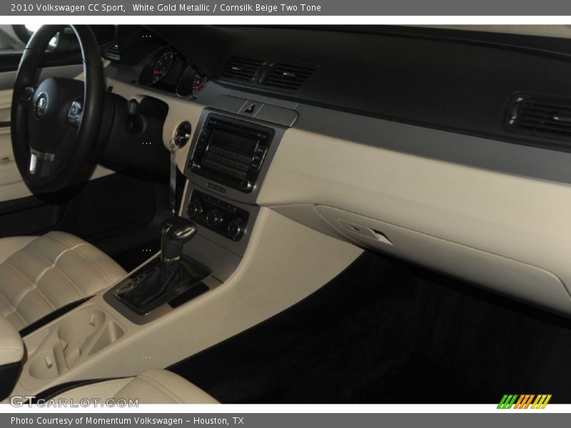 White Gold Metallic / Cornsilk Beige Two Tone 2010 Volkswagen CC Sport