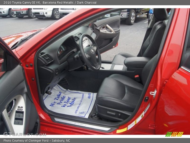 Barcelona Red Metallic / Dark Charcoal 2010 Toyota Camry SE V6