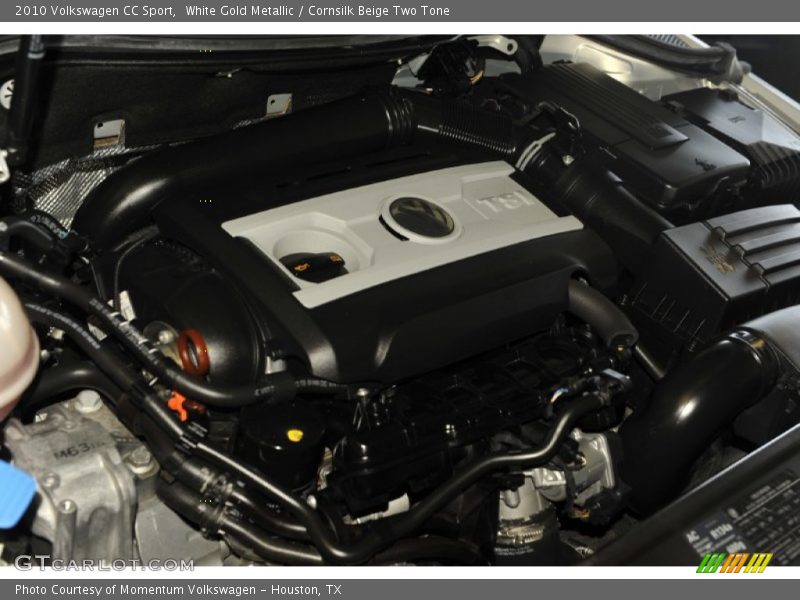 White Gold Metallic / Cornsilk Beige Two Tone 2010 Volkswagen CC Sport