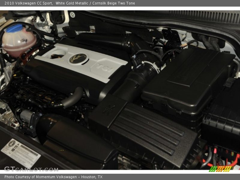 White Gold Metallic / Cornsilk Beige Two Tone 2010 Volkswagen CC Sport