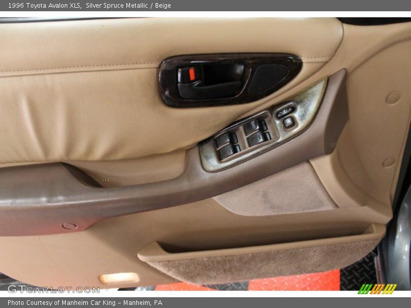 Silver Spruce Metallic / Beige 1996 Toyota Avalon XLS
