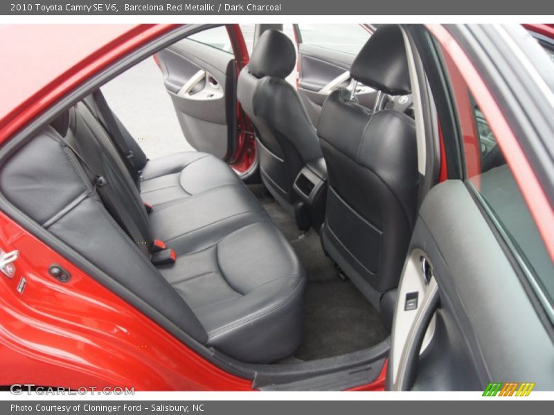 Barcelona Red Metallic / Dark Charcoal 2010 Toyota Camry SE V6