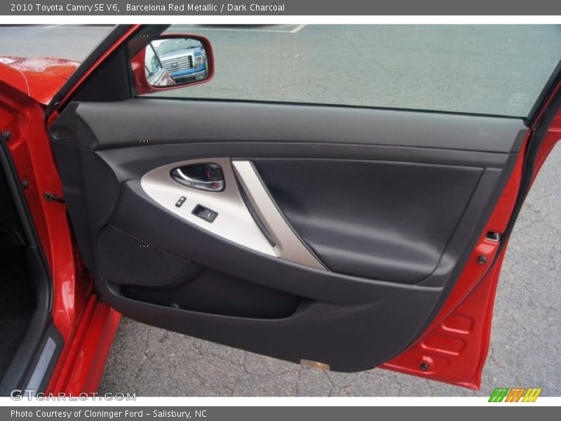 Barcelona Red Metallic / Dark Charcoal 2010 Toyota Camry SE V6
