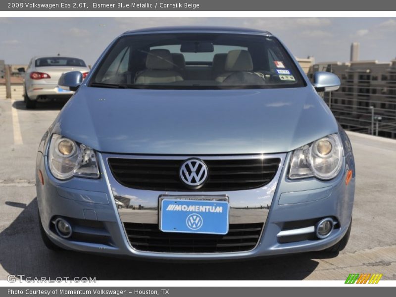 Eismeer Blue Metallic / Cornsilk Beige 2008 Volkswagen Eos 2.0T