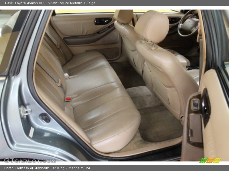 Silver Spruce Metallic / Beige 1996 Toyota Avalon XLS