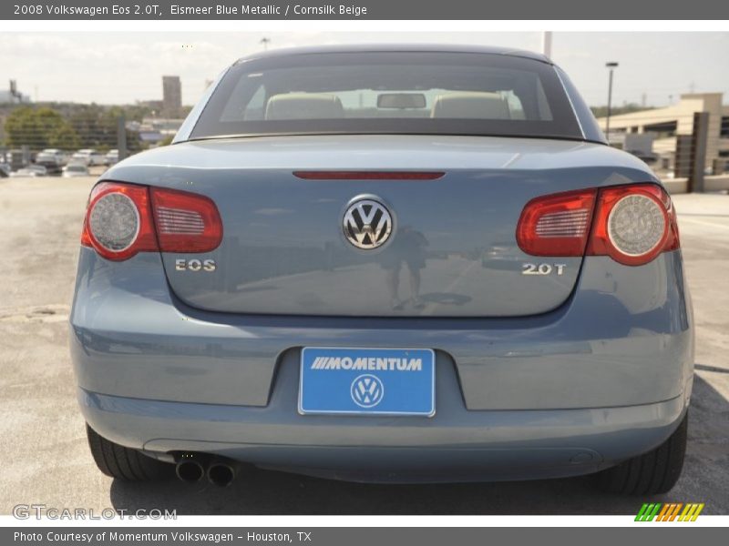 Eismeer Blue Metallic / Cornsilk Beige 2008 Volkswagen Eos 2.0T