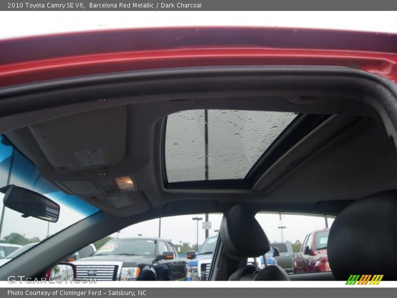 Barcelona Red Metallic / Dark Charcoal 2010 Toyota Camry SE V6