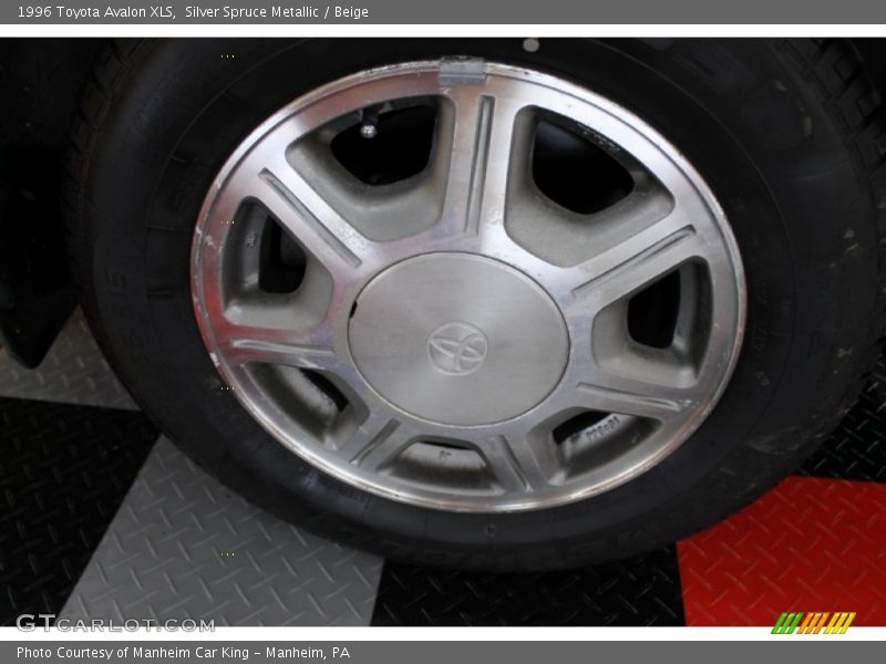 Silver Spruce Metallic / Beige 1996 Toyota Avalon XLS