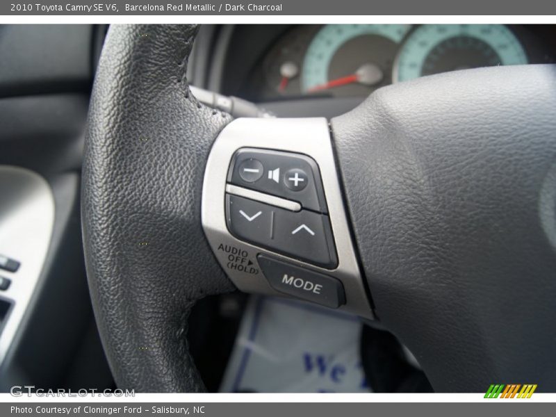 Barcelona Red Metallic / Dark Charcoal 2010 Toyota Camry SE V6