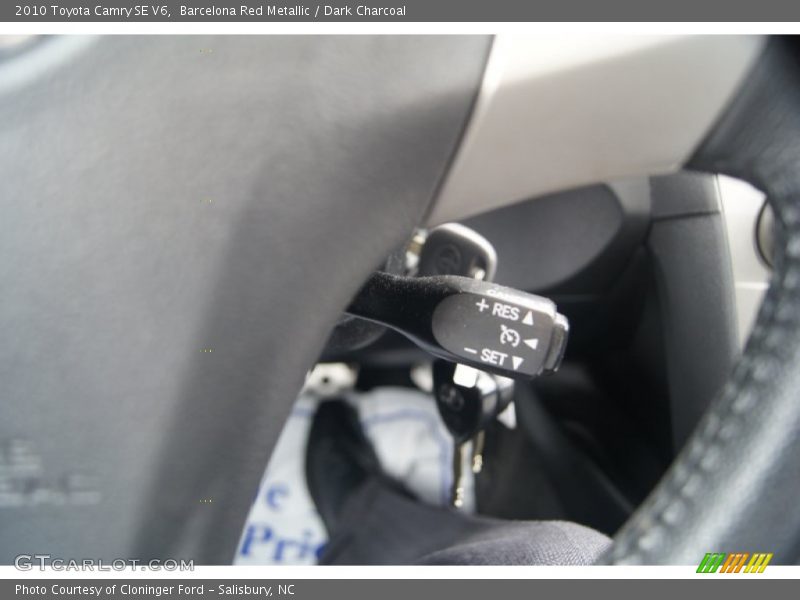 Barcelona Red Metallic / Dark Charcoal 2010 Toyota Camry SE V6