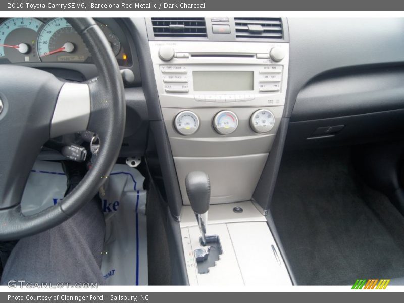 Barcelona Red Metallic / Dark Charcoal 2010 Toyota Camry SE V6