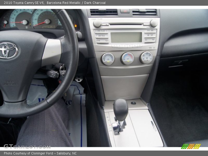 Barcelona Red Metallic / Dark Charcoal 2010 Toyota Camry SE V6