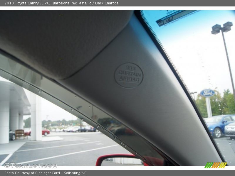 Barcelona Red Metallic / Dark Charcoal 2010 Toyota Camry SE V6