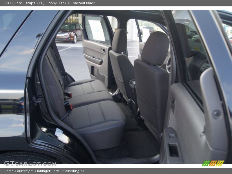 Ebony Black / Charcoal Black 2012 Ford Escape XLT