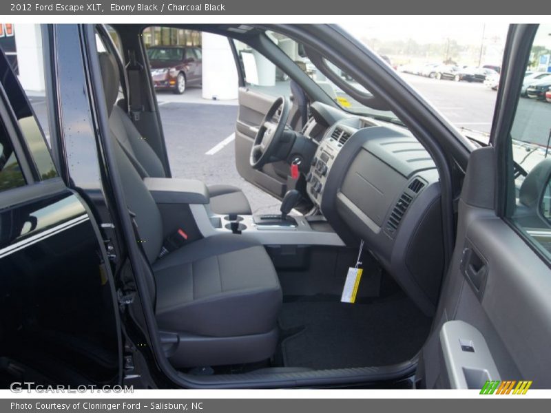 Ebony Black / Charcoal Black 2012 Ford Escape XLT