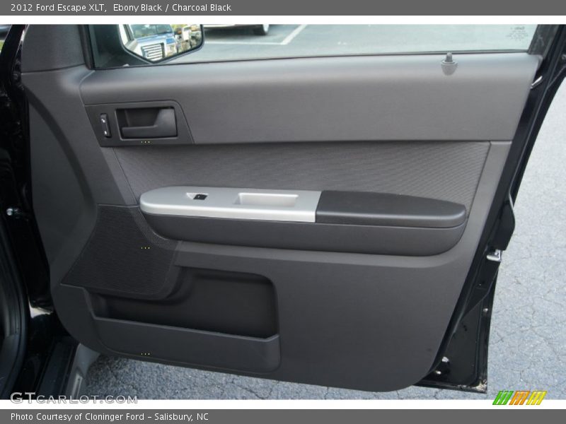 Ebony Black / Charcoal Black 2012 Ford Escape XLT