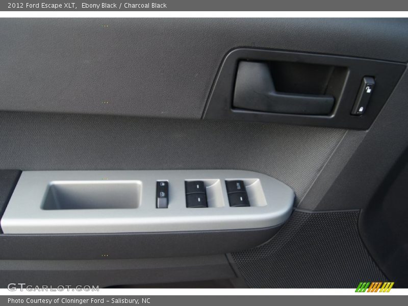 Ebony Black / Charcoal Black 2012 Ford Escape XLT