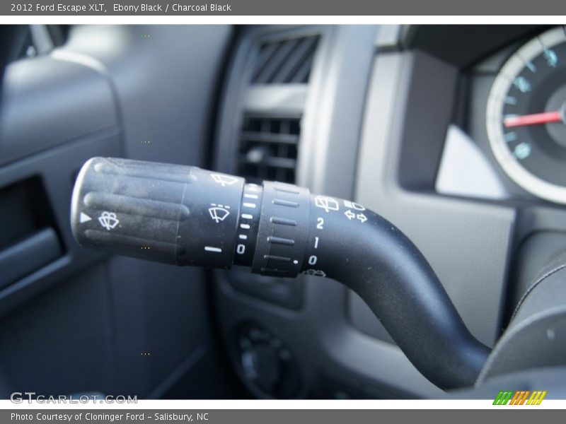 Ebony Black / Charcoal Black 2012 Ford Escape XLT