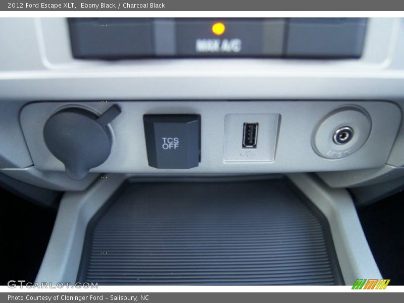 Ebony Black / Charcoal Black 2012 Ford Escape XLT