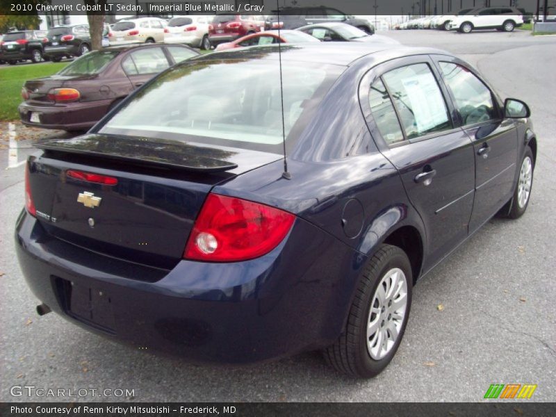 Imperial Blue Metallic / Gray 2010 Chevrolet Cobalt LT Sedan