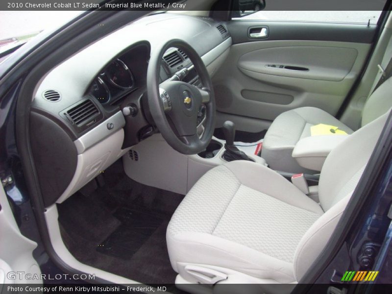 Imperial Blue Metallic / Gray 2010 Chevrolet Cobalt LT Sedan