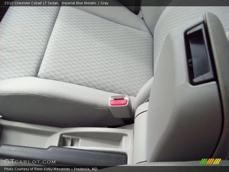 Imperial Blue Metallic / Gray 2010 Chevrolet Cobalt LT Sedan