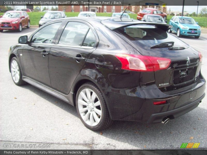  2011 Lancer Sportback RALLIART AWD Tarmac Black Pearl