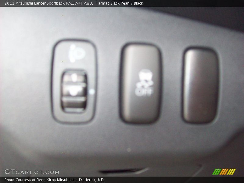 Tarmac Black Pearl / Black 2011 Mitsubishi Lancer Sportback RALLIART AWD