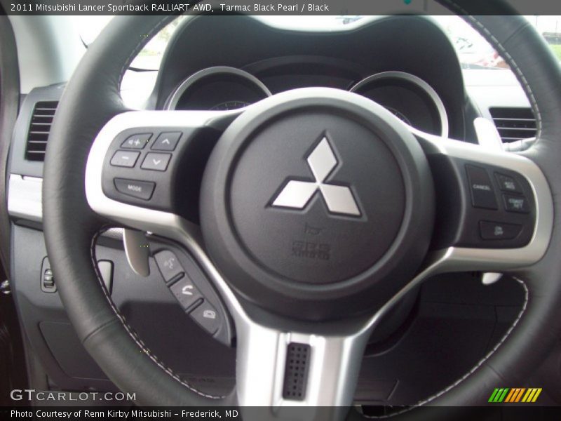  2011 Lancer Sportback RALLIART AWD Steering Wheel