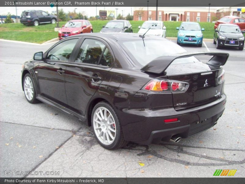  2011 Lancer Evolution GSR Phantom Black Pearl