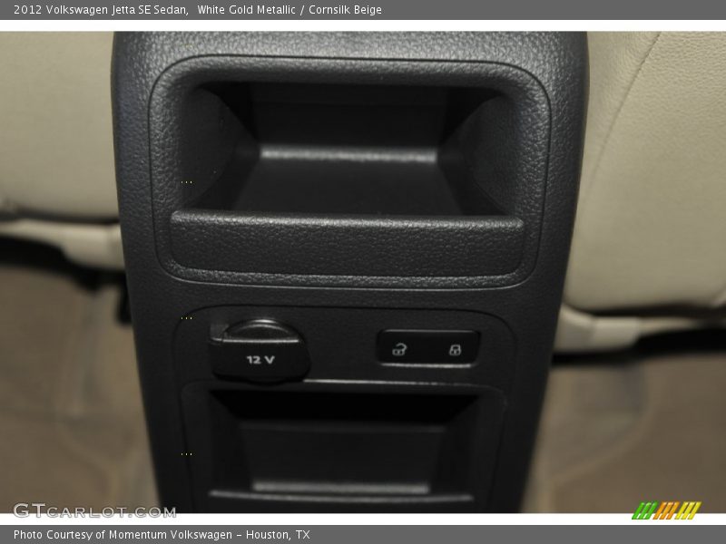 White Gold Metallic / Cornsilk Beige 2012 Volkswagen Jetta SE Sedan