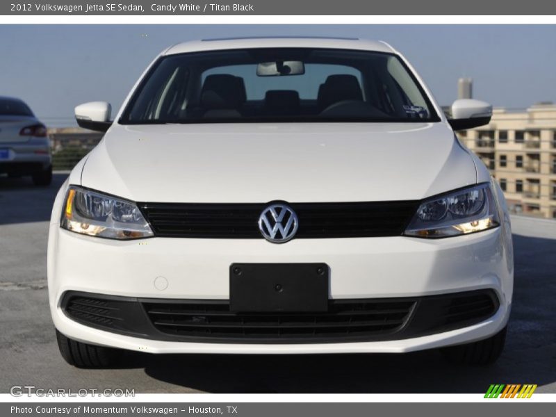 Candy White / Titan Black 2012 Volkswagen Jetta SE Sedan