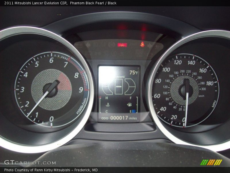  2011 Lancer Evolution GSR GSR Gauges