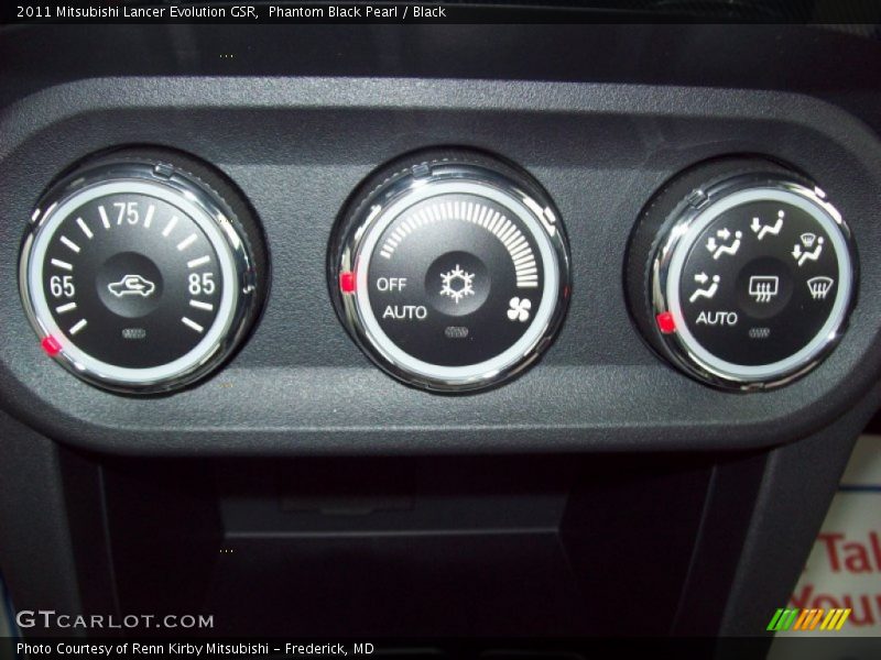 Controls of 2011 Lancer Evolution GSR