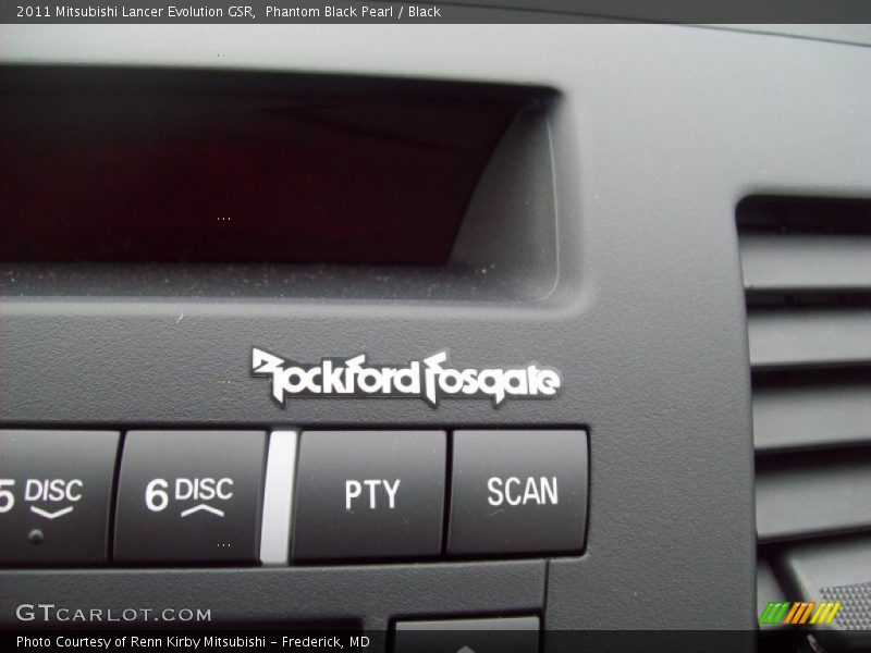 Controls of 2011 Lancer Evolution GSR