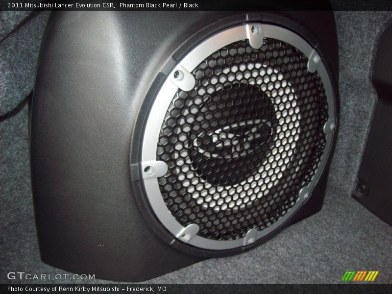 Audio System of 2011 Lancer Evolution GSR