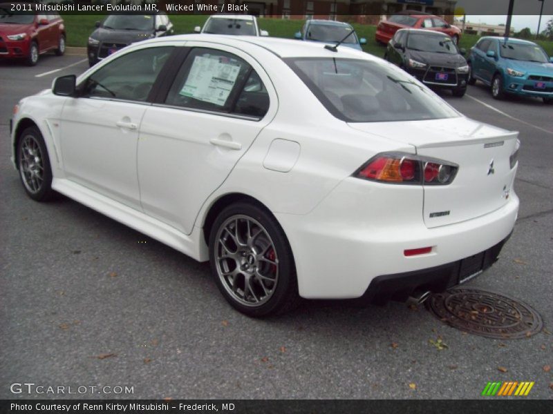  2011 Lancer Evolution MR Wicked White