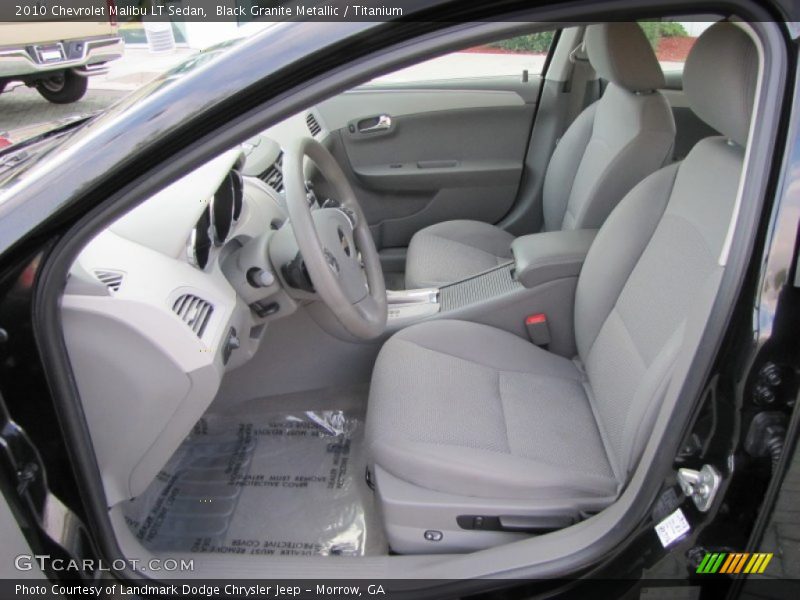 Black Granite Metallic / Titanium 2010 Chevrolet Malibu LT Sedan