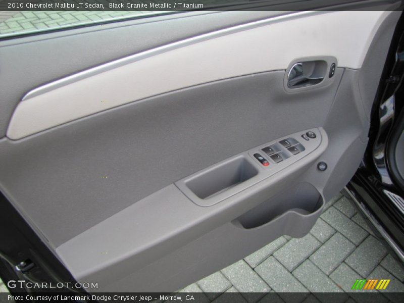 Black Granite Metallic / Titanium 2010 Chevrolet Malibu LT Sedan