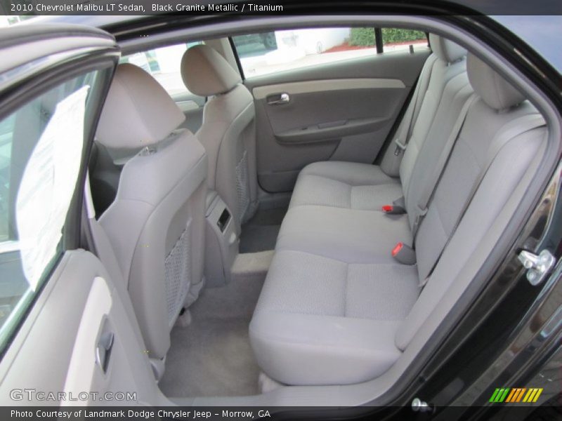 Black Granite Metallic / Titanium 2010 Chevrolet Malibu LT Sedan