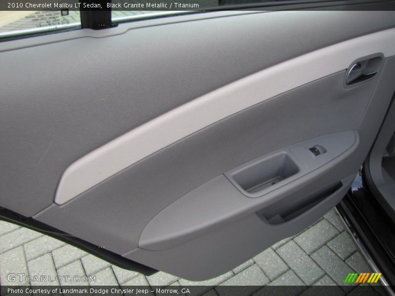 Black Granite Metallic / Titanium 2010 Chevrolet Malibu LT Sedan