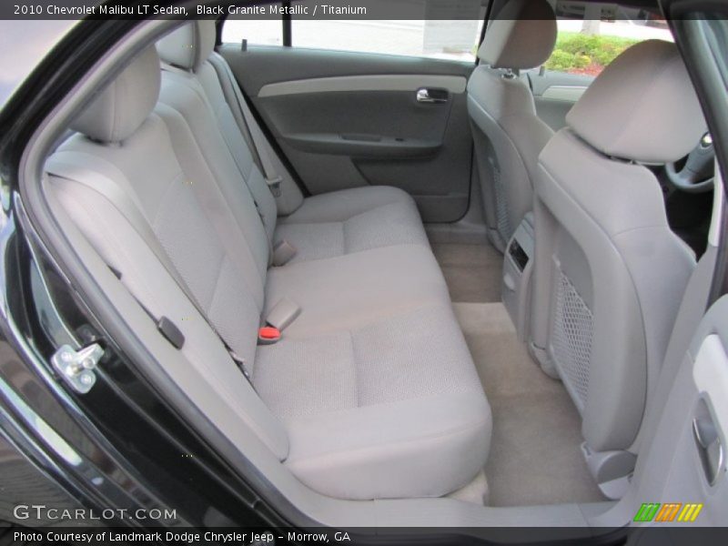Black Granite Metallic / Titanium 2010 Chevrolet Malibu LT Sedan