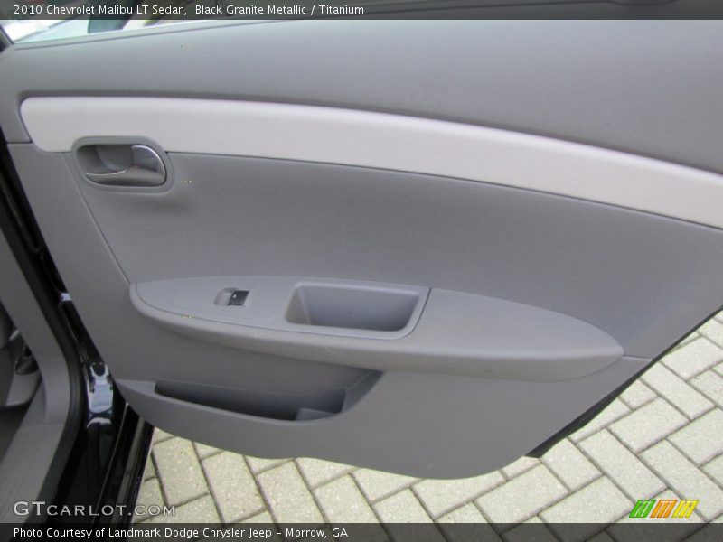 Black Granite Metallic / Titanium 2010 Chevrolet Malibu LT Sedan