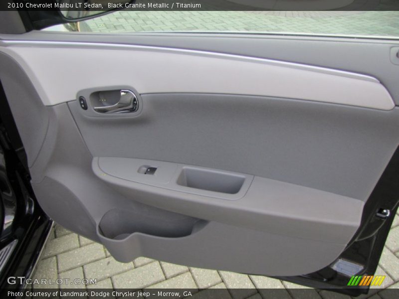 Black Granite Metallic / Titanium 2010 Chevrolet Malibu LT Sedan