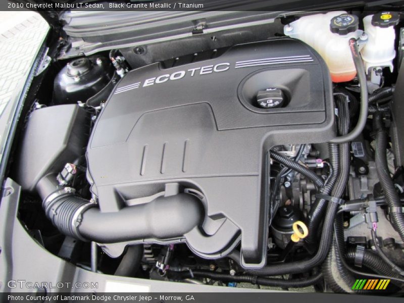 Black Granite Metallic / Titanium 2010 Chevrolet Malibu LT Sedan