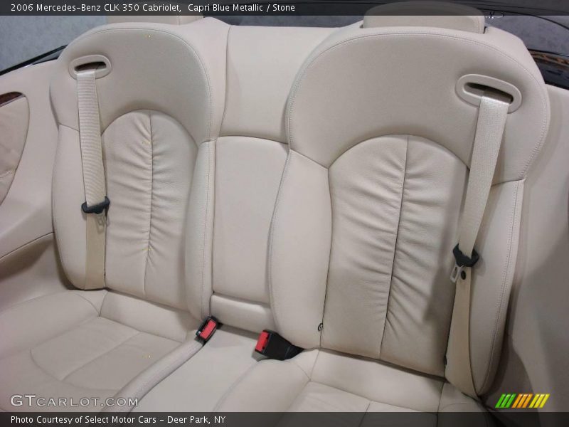 Capri Blue Metallic / Stone 2006 Mercedes-Benz CLK 350 Cabriolet