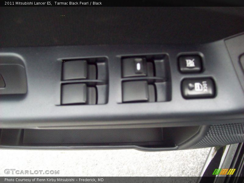 Tarmac Black Pearl / Black 2011 Mitsubishi Lancer ES