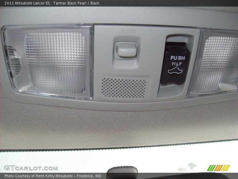 Tarmac Black Pearl / Black 2011 Mitsubishi Lancer ES